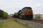 CSX 3011 leads Q326 east through Grandville